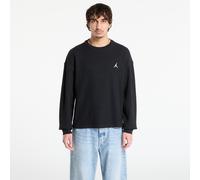 aglietta Jordan Flight ountainside en's Long-Sleeve Waffle Shirt Black/ White M