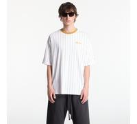 aglietta New Era Pinstripe OS Tee UNISEX Optic White/ DOC M