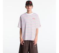 aglietta New Era Stripe OS Tee UNISEX White M