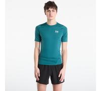 Under Armour Heatgear Comp Maglietta Uomini - verde, bianco, Taglia: M
