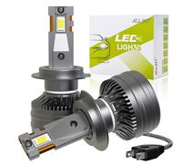 AGLINT H7 LED Lampadine CANBUS 110W 500% Brillante 12V Kit Lampadina Conversione Sostituzione per Auto H7 LED Alogena Abbaglianti e Anabbaglianti Lampadina per Esterni 6500K Bianco 2X
