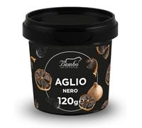 Aglio Nero Fermentato 120 g circa - Sapore Unico con Note Agrodolci - Ottimo se Spalmato su Pane Tostato, Aggiunto a salse, Zuppe o a Piatti di Carne, Pesce e Insalate