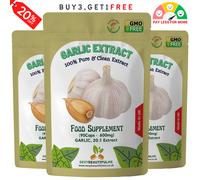 Aglio Pillole 12,000mg - Super Forte Fermentati Aglio Extract-Immune Sostegno