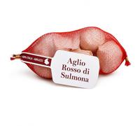 Aglio Rosso di Sulmona | Raccolto a mano | Retina da 4 teste