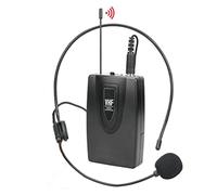 Aglow.it Microfono Wireless Headwear W737, Microfono ad archetto wireless, Microfono palmare in VHF, Microfono Alta qualità Distanza 30M Segnale stabile (Headwear)