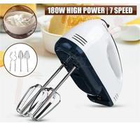 Aglow.it Mixer 180W Sbattitore 4 Fruste in acciaio inox, Impastatore 4 Fruste, 7