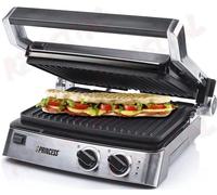 Aglow.it PRINCESS 117300 Bistecchiera e Panini 2000W ANTIADERENTE TOSTIERA APERT