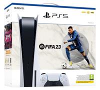 Aglow.it Sony PlayStation 5 Console PS5 con gioco FIFA 23 EA SPORTS 825Gb