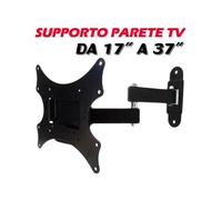 Aglow.it Supporto Tv Orientabile Linq L204, per TV COMPRESE DA 17 a 42 POLLICI s