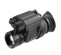 AGM 11P14122453021 modello PVS-14 NL2 Mil Spec Gen 2+"livello 2" visione notturna monoculare con guadagno manuale, 1x ingrandimento, 26 mm F/1.2, 40 FOV, campo di messa a fuoco da 0,25 m a infinito