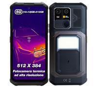 AGM G3 Pro Smartphone Rugged con Termocamera, 5G, Batteria 10000mAh, 24GB+512GB, Display 120Hz 6,72", Altoparlante 116dB, IP68/IP69K Impermeabile, Android 15