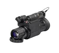 AGM Global Vision Wolf-14 NL1 - Monocolo multiuso per visione notturna | Gen 2+ Livello 1 P43 Green Phosphor IIT, guadagno manuale, illuminatore IR integrato, compatibile con il supporto del casco