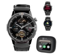 AGM Legion Pro con cuffie, orologio militare da uomo con GPS e schede offline, 1,43", AMOLED, 5 ATM, impermeabile, robusto orologio sportivo per attività all'aperto, con funzione di chiamata per