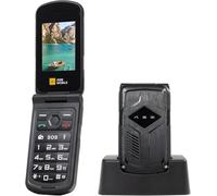 AGM M10 Flip - Telefono Cellulare Robusto 4G Dual Sim | Impermeabile e Resistente Alle Cadute Chiamata Rapida Pulsante Sos 98 dB Caratteri Grandi E Pulsanti Grandi Doppia Sim FM