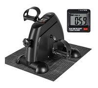 AGM Mini Cyclette Da Appartamento Pedaliera Pieghevole Pratica Leggera Facile Da Usare Conservare Pedalare Resistenza Regolabile Schermo LCD Dispositivo per Lavoro Gambe e Braccia