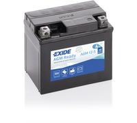 AGM Motorcycle Batteria Moto AGM12-5 Exide
