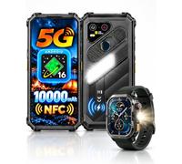 AGM Smartphone Rugged + Smartwatch Legion 3 AMOLED 1,95", IP68/5ATM, Torcia, Bluetooth