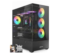 AGM store Pc Gaming Serie ARES RYZEN 7 9800X3D - Scheda video RTX 5070 TI 16GB - RAM 32GB DDR5 6000mhz - Nvme 4TB SSD GEN 4 - Dissipatore a Liquido 360mm - Wifi e Bluetooth - 5G LAN - W11