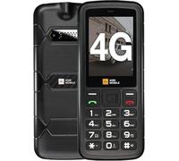 AGM Telefono cellulare M9 senza contratto, display a colori da 2,4 pollici, robusto, batteria 1000 mAh, (IP68), resistente agli urti, tasti da cantiere, torcia elettrica, doppia SIM, cellulare con
