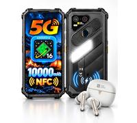 AGM X7 Smartphone 5G Android 16 10000mAh + Auricolari Bluetooth Audio | Bundle completo con smartphone AGM come prodotto principale e auricolari Bluetooth AGM Audio inclusi, ideale per lavoro, uso