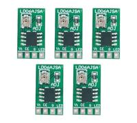 Agmoctz 5 Pezzi 30-1500MA Driver LED a Corrente Costante Regolabile DC 3.3V 3.7V 4.2V 5V Scheda di Controllo PWM Modulo di alimentazione Buck