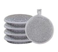 Agmoctz Panni per il lavaggio delle stoviglie in metallo multiuso 2024, l'ultima coperta da tavola in metallo versatile, viene utilizzata per il lavaggio umido e asciutto a