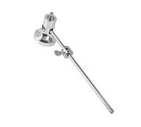 Agmoctz Pedale Grande Cassa Sbattitore in Lega di Alluminio Testa di Martello Regolabile Accessori Strumenti Percussione