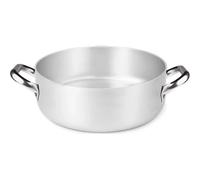 AGNELLI Casseruola Bassa con 2 Maniglie Alluminio 3 mm D 28 cm