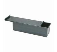 AGNELLI Forma Pan Carrè con Coperchio Lamiera Blu 30x10 cm