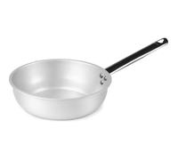 AGNELLI Padella a Mantecare Alluminio 3mm Argento D 28 cm