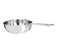 AGNELLI Padella in Acciaio Inox Finitura Lucida 3ply Mantecare 20 cm