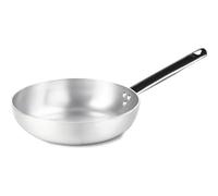 PADELLA A/T ALLUMINIO DIAMETRO 32 PADELLA SVASATA ALTA "SALTARE" CON MANICO INOX