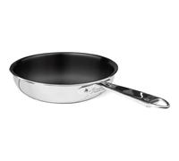 AGNELLI Padella Svasata Alta Aluinox 2Ply Antiaderente con 1 Manico D 20 Cm