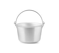 Paiolo per Polenta con Manico ad Arco Diametro 30 cm - Linea Alluminio 3 mm