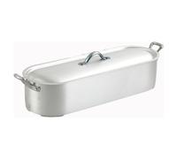 Agnelli Pesciera PROFESSIONAL (40x14,5cm) Alluminio con coperchio e griglia