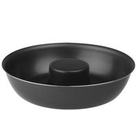 Pentole Agnelli Family Cooking Rame e Pasticceria COFA43728 Ciambella Alluminio Antiaderente, Diametro 28 cm, Nero