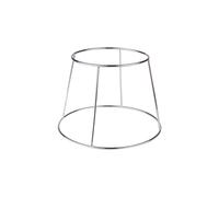 Pentole Agnelli Supporto vassoio COIX158B Acciaio cromato Argento per 2 vassoi 20 cm
