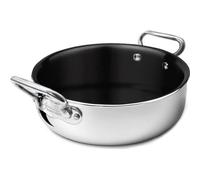 AGNELLI Tegame-Rondò Aluinox 2ply Antiaderente con 2 Manici D 32 Cm