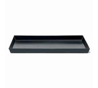 AGNELLI TEGLIA RETTANGOLARE IN FERRO LAMIERA BLU 30 -35 -40 -45 -55 -65 cm