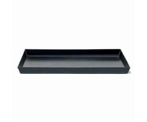 AGNELLI TEGLIA RETTANGOLARE IN FERRO LAMIERA BLU 30 -35 -40 -45 -55 -65 cm