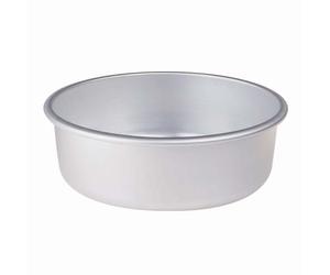 AGNELLI Tortiera Conica Alluminio con Orlo H 8 Cm D 22 Cm