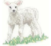 Agnello, 28 count Evenweave Kit per ricamo a punto croce