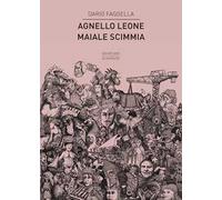 Agnello leone maiale scimmia