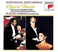 Agnes Baltsa, José Carreras, Tallis Chamber Choir, London Symph Opera Duets (CD)