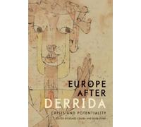 Agnes Czajka Europe after Derrida (Copertina rigida)
