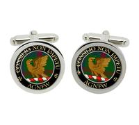 Agnew Clan Scozzese Gemelli IN Cromo Scatola