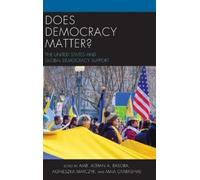 Agnieszka Marczyk Does Democracy Matter? (Copertina rigida)
