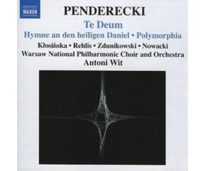 Agnieszka Rehlis Te Deum (Wit, Warsaw National Po) (CD) Album
