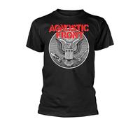 Agnostic Front Against All Eagle autorizzato Uomo maglietta