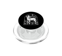 Agnus Dei Paschal Agnello Vintage Cattolico Cristiano Simbolo PopSockets PopGrip per MagSafe